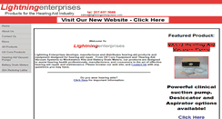 Desktop Screenshot of lightningenterprises.com